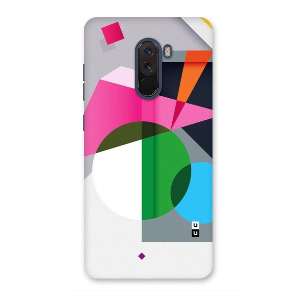 Polygons Cute Pattern Back Case for Poco F1