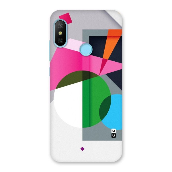 Polygons Cute Pattern Back Case for Redmi 6 Pro