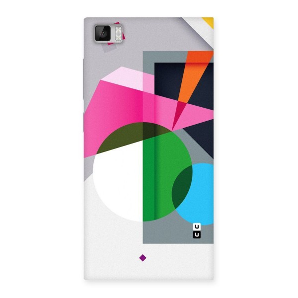 Polygons Cute Pattern Back Case for Xiaomi Mi3