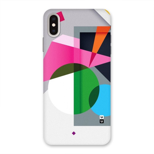 Polygons Cute Pattern Back Case for iPhone XS Max