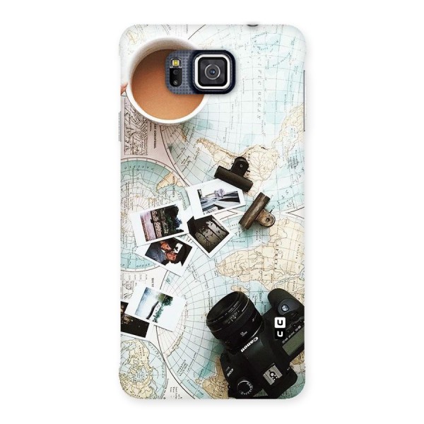 Post Stamps Travel Back Case for Galaxy Alpha