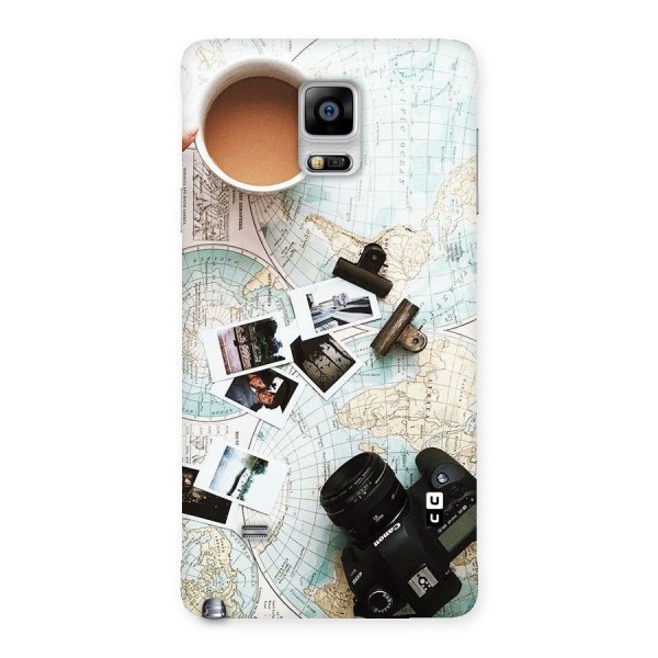 Post Stamps Travel Back Case for Galaxy Note 4