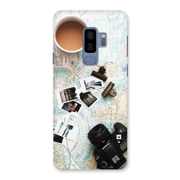 Post Stamps Travel Back Case for Galaxy S9 Plus