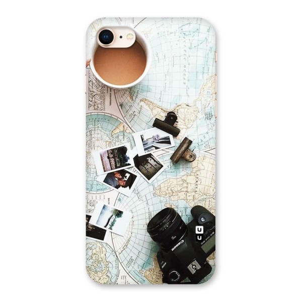 Post Stamps Travel Back Case for iPhone 8