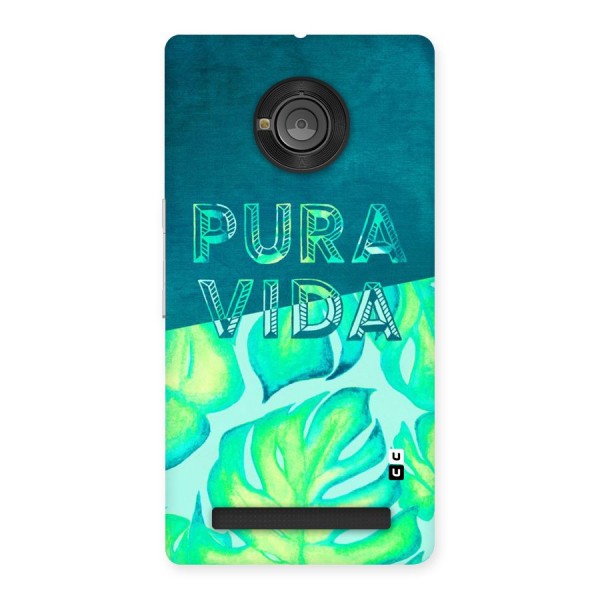 Pre Vida Back Case for Yu Yuphoria