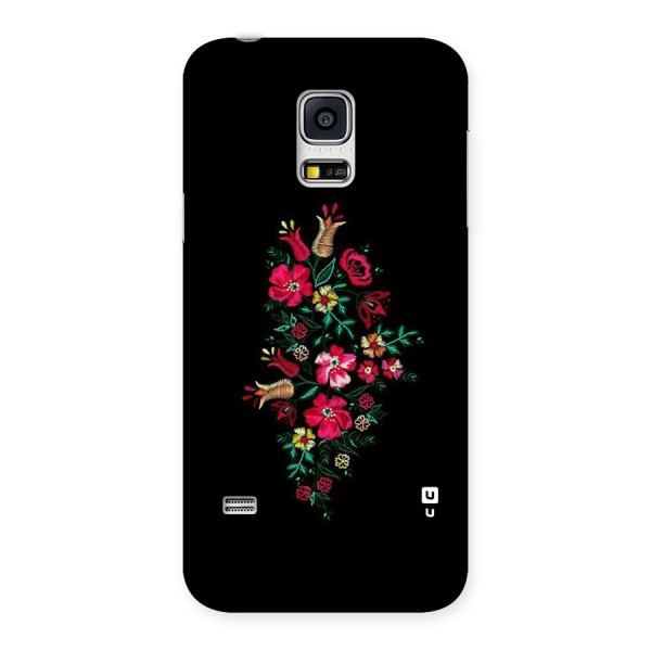 Pretty Allure Flower Back Case for Galaxy S5 Mini