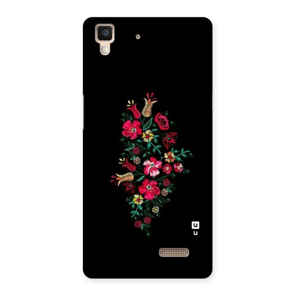 Pretty Allure Flower Back Case for Oppo R7