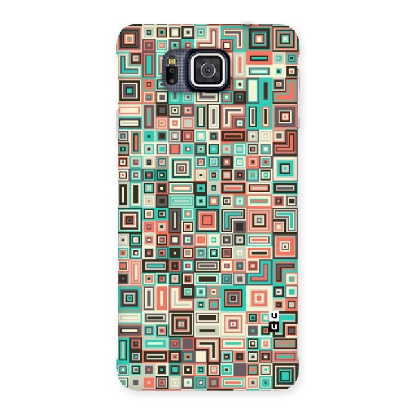 Pretty Boxes Design Back Case for Galaxy Alpha