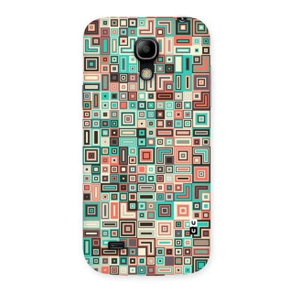 Pretty Boxes Design Back Case for Galaxy S4 Mini