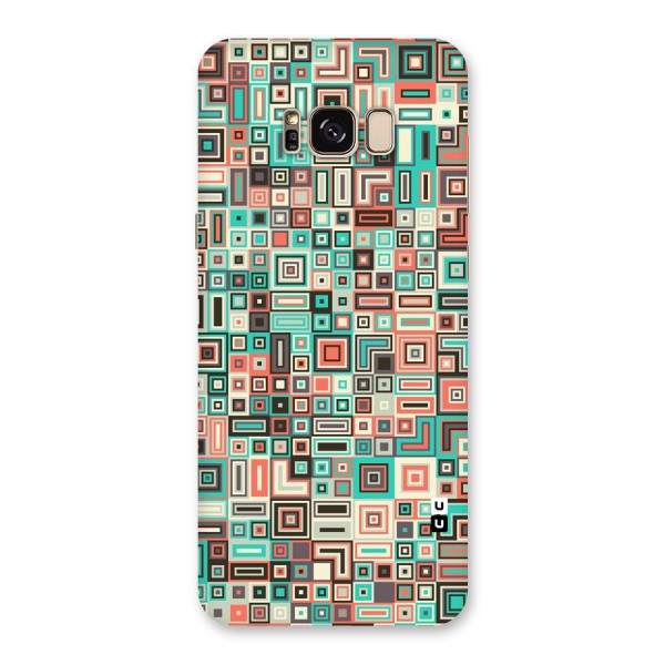 Pretty Boxes Design Back Case for Galaxy S8 Plus