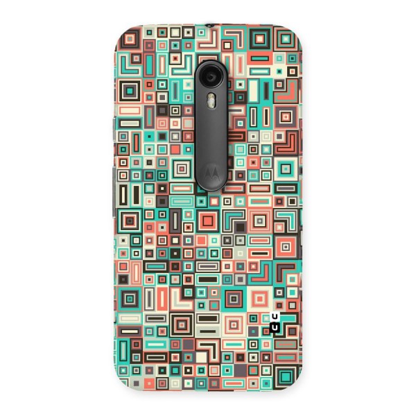 Pretty Boxes Design Back Case for Moto G3