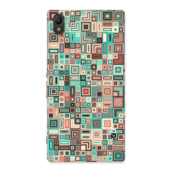 Pretty Boxes Design Back Case for Sony Xperia Z1