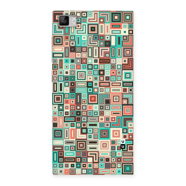 Pretty Boxes Design Back Case for Xiaomi Mi3