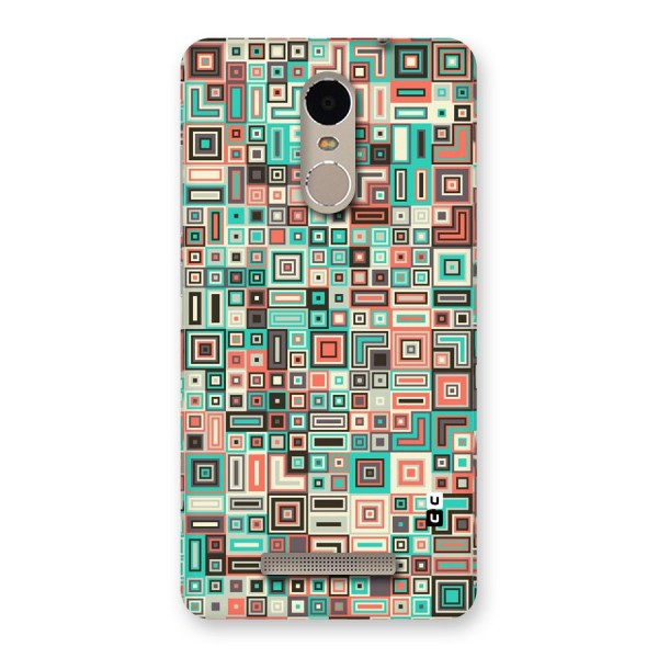 Pretty Boxes Design Back Case for Xiaomi Redmi Note 3