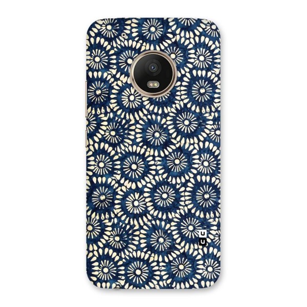 Pretty Circles Back Case for Moto G5 Plus