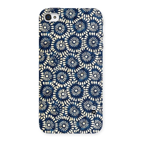 Pretty Circles Back Case for iPhone 4 4s