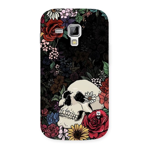 Pretty Skull Back Case for Galaxy S Duos