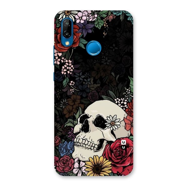 Pretty Skull Back Case for Huawei P20 Lite