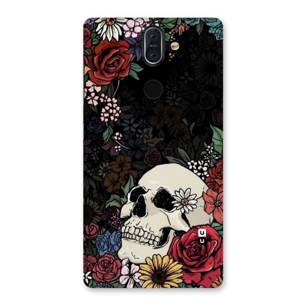 Pretty Skull Back Case for Nokia 8 Sirocco