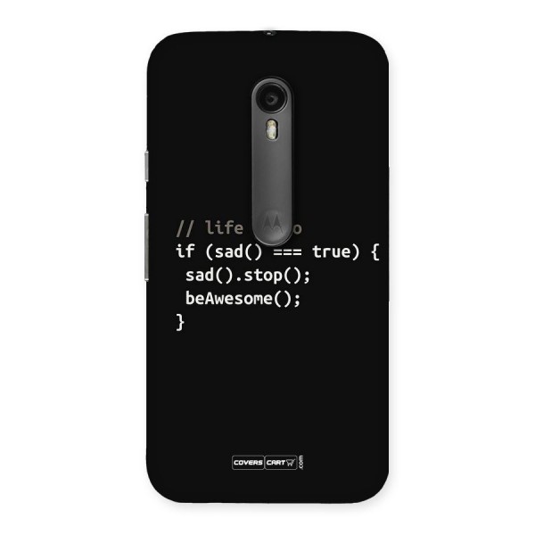 Programmers Life Back Case for Moto G3