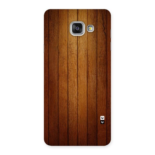 Proper Brown Wood Back Case for Galaxy A7 2016