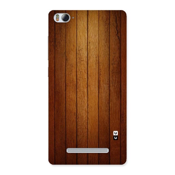 Proper Brown Wood Back Case for Xiaomi Mi4i