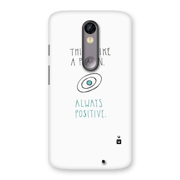 Proton Positive Back Case for Moto X Force