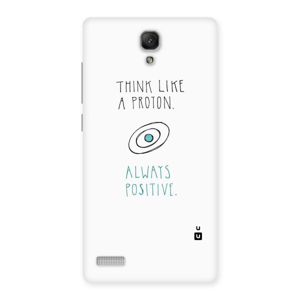 Proton Positive Back Case for Redmi Note