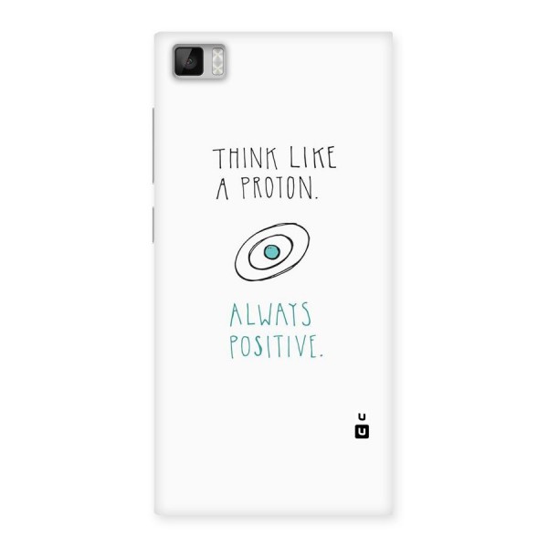 Proton Positive Back Case for Xiaomi Mi3