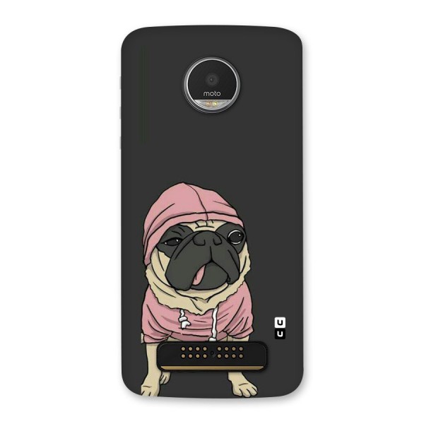 Pug Swag Back Case for Moto Z Play