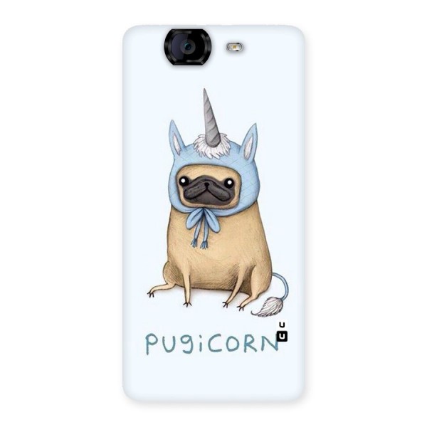 Pugicorn Back Case for Canvas Knight A350