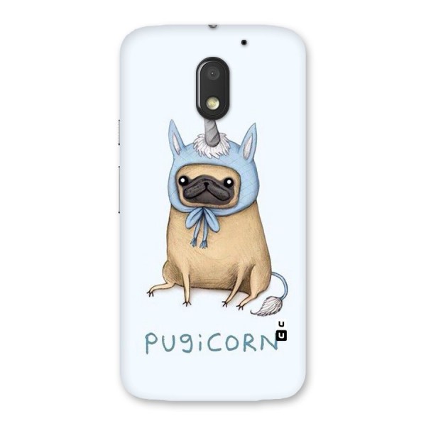 Pugicorn Back Case for Moto E3 Power