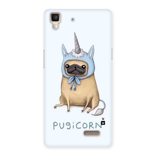 Pugicorn Back Case for Oppo R7