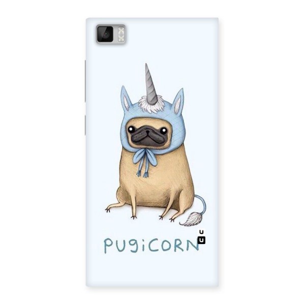 Pugicorn Back Case for Xiaomi Mi3