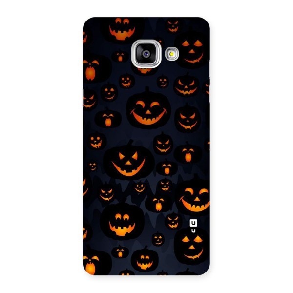 Pumpkin Smile Pattern Back Case for Galaxy A5 2016