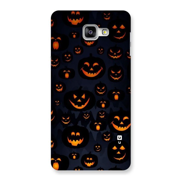 Pumpkin Smile Pattern Back Case for Galaxy A9