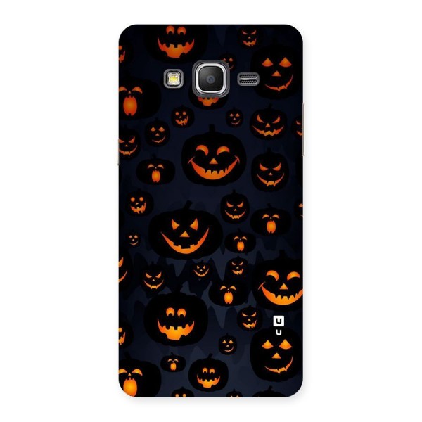 Pumpkin Smile Pattern Back Case for Galaxy Grand Prime