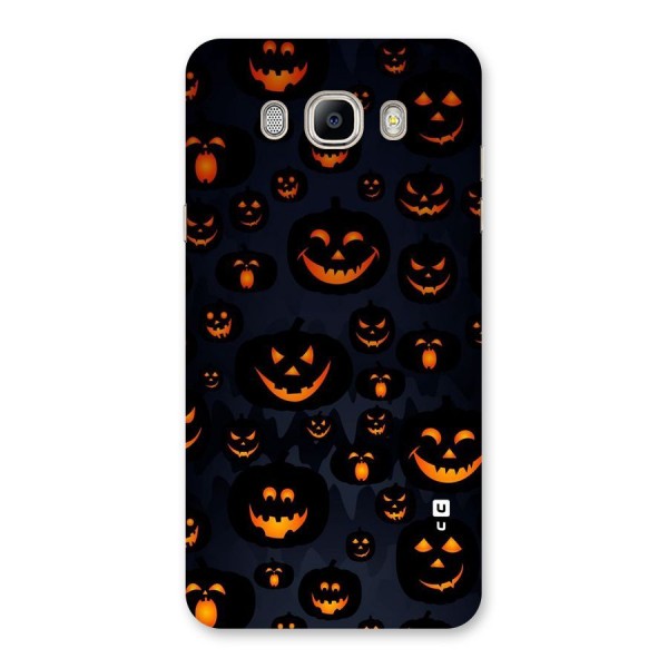 Pumpkin Smile Pattern Back Case for Galaxy On8