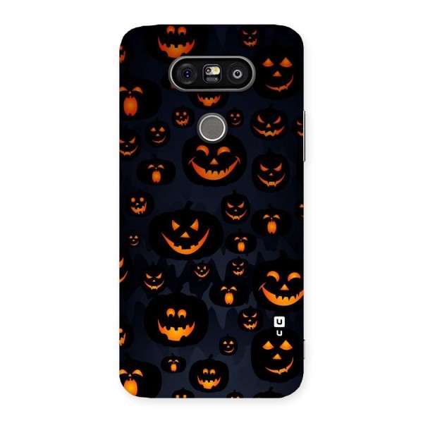 Pumpkin Smile Pattern Back Case for LG G5