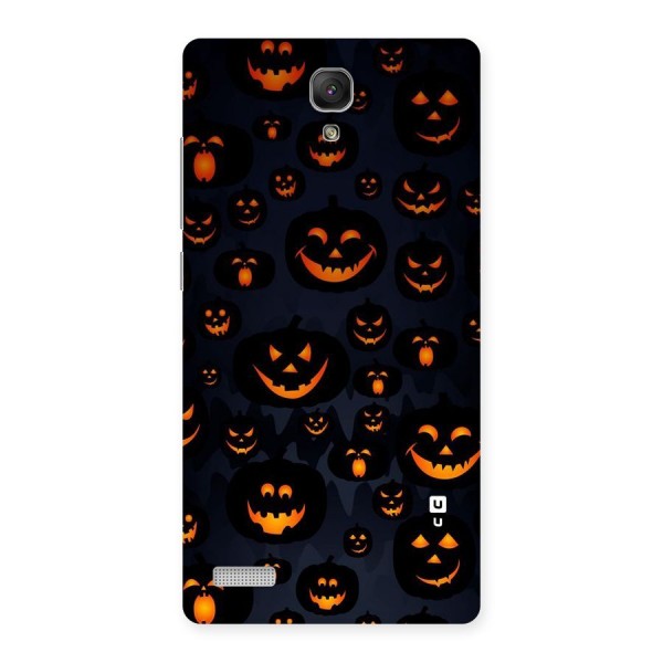 Pumpkin Smile Pattern Back Case for Redmi Note