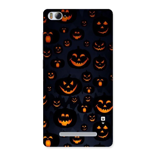 Pumpkin Smile Pattern Back Case for Xiaomi Mi4i