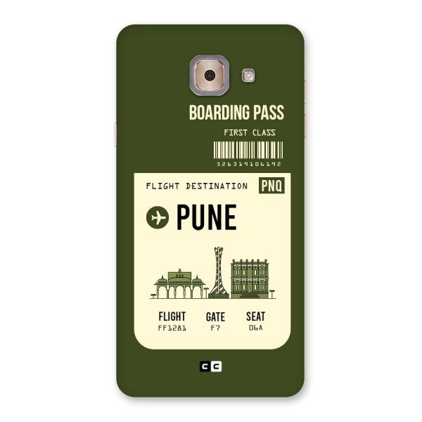 Pune Boarding Pass Back Case for Galaxy J7 Max