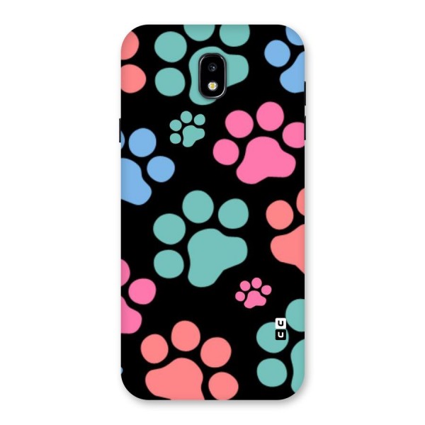 Puppy Paws Back Case for Galaxy J7 Pro