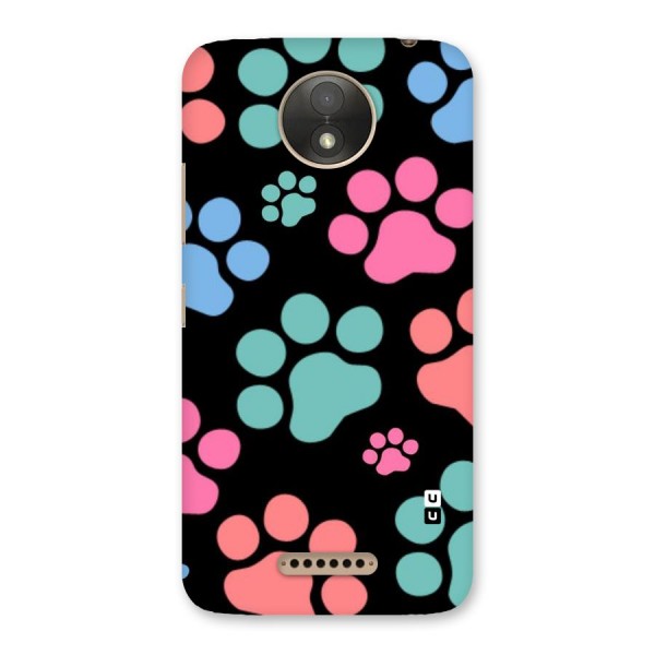 Puppy Paws Back Case for Moto C Plus