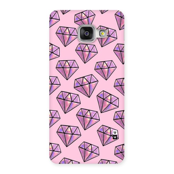 Purple Diamond Designs Back Case for Galaxy A3 2016