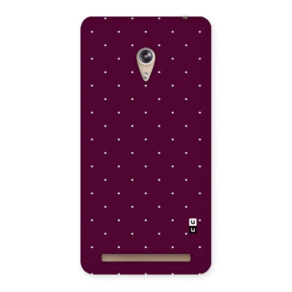 Purple Polka Back Case for Zenfone 6