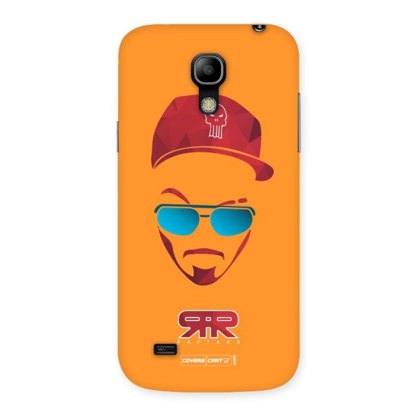 Raftaar Orange Back Case for Galaxy S4 Mini