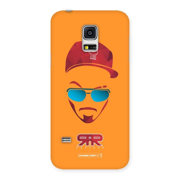 Raftaar Orange Back Case for Galaxy S5 Mini