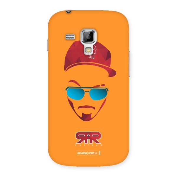 Raftaar Orange Back Case for Galaxy S Duos