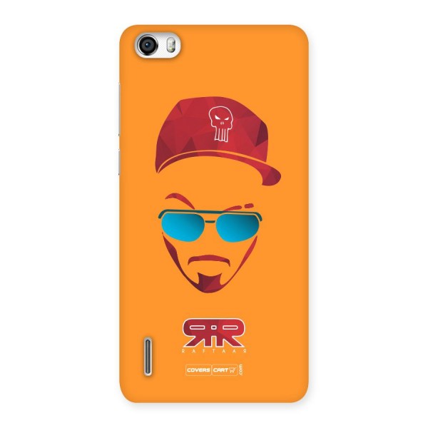 Raftaar Orange Back Case for Honor 6